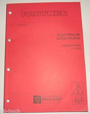 Workshop Manual Electrical Plans Peugeot Partner, Stand 09-1997