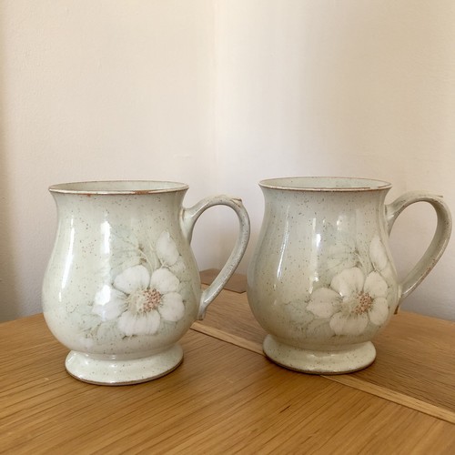 Pair denby daybreak mugs - pair,