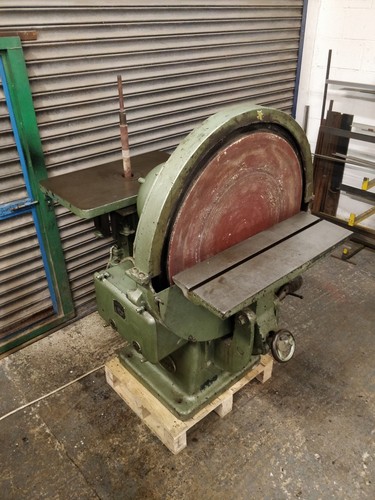 Sagar disc and bobbin sander - and,