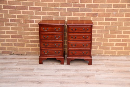 Pair compact wooden - of,