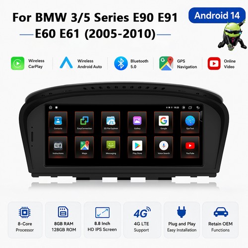 Touch screen car stereo - screen, 8.8''