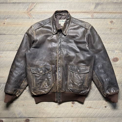Vtg bean leather - ll,