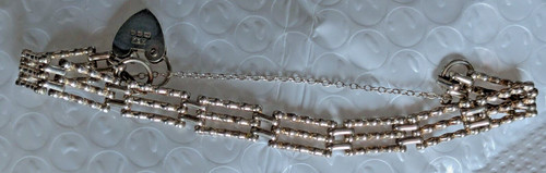 Beautiful silver gilt asj - silver, gate