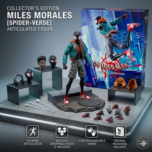 17cm miles morales spider man - 17cm,