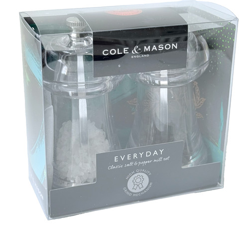 Cole mason 2pcs salt pepper - &,