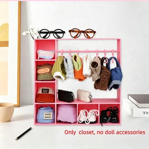 Pink large capacity doll - pink,