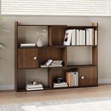 Stretchable Wooden Bookshelf Small Bookcase Shelving Display Storage Unit Stand