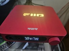 FiiO - K11 Compact Desktop R2R DAC and Headphone Amplifier - Red          
