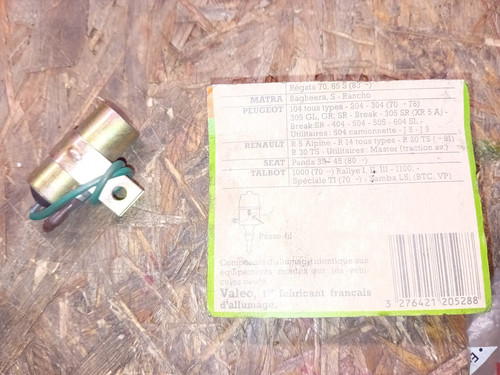 Peugeot 204 304 504 condenser - 504,
