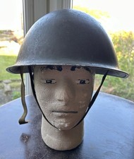 WW2 British Army Mk3 Turtle Helmet ~ BMB 1944 Dated ~ Converted to Mk4