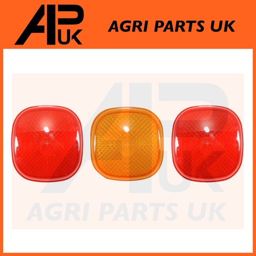 Rear red amber stop - red, indicator