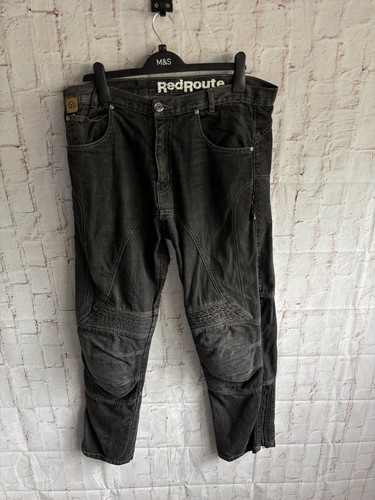 Red route men motorcycle - red,