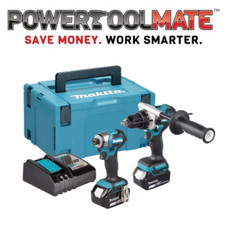 Makita DLX2516TJ 18v LXT 2pc Kit DHP486 Combi & DTD173 Impact Driver - 2 x 5.0ah