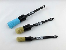 Valet PRO Sash Alloy Wheel Detailing Brush Set of 3 Brushes