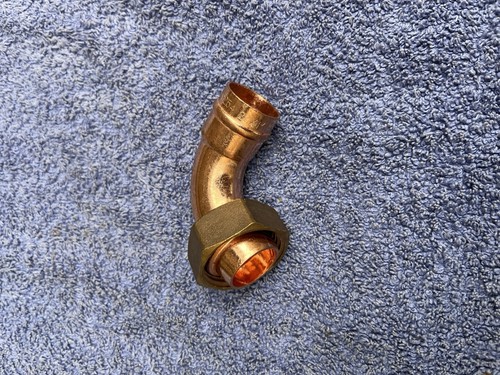 Cylinder connector 22mm - 22mm, x