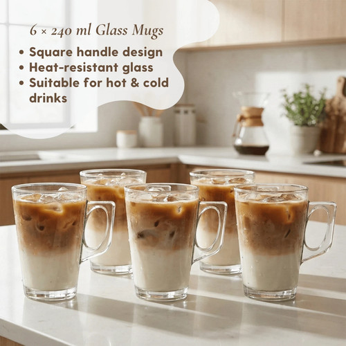 Latte coffee glasses - x,