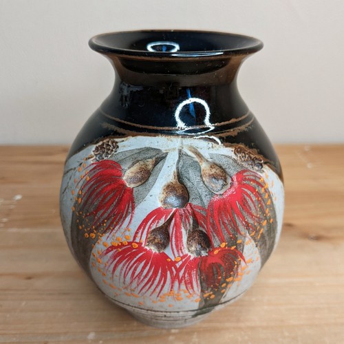 Vintage studio pottery vase - studio,