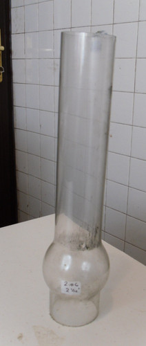 Oil lamp chimney inches - 2,