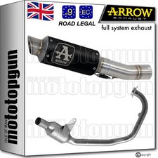 ARROW FULL SYSTEM EXHAUST OPEN RC GP2 GP-2 BLACK NICHROM KTM DUKE 390 2023 23