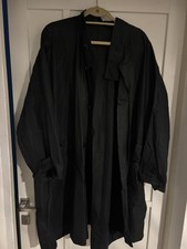Shirin Guild Black Cotton Longline Jacket - Size M