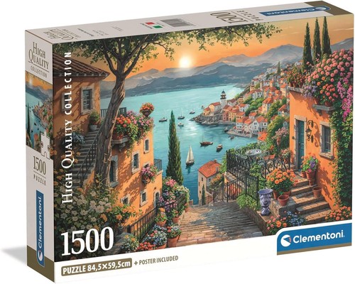 Harbour 1500 piece puzzle - harbour,
