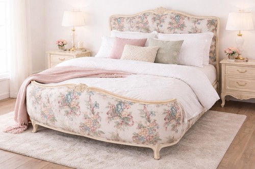 Floral french demi corbeille - french,