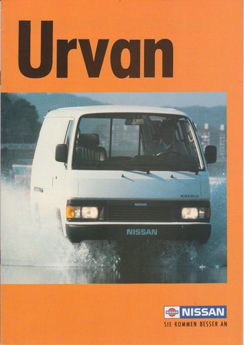 Brochure nissan urvan - brochure,
