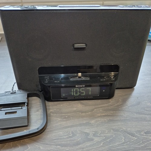Sony icf ds15ip ipod iphone - icf-ds15ip,