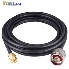 N-Type Male to SMA Male RG58 Extension Cable Coaxial Coax Wire Low Loss