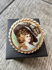 Vintage Style Hand Painted