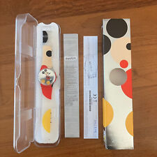 RARE! SWATCH X Damien Hirst SUOZ290S Mirror Spot Mickey Disney *NEW & FULL-SET*