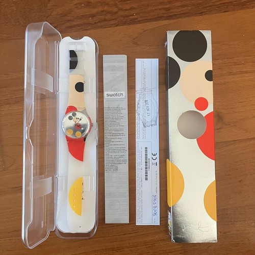 Rare swatch damien hirst - rare!,
