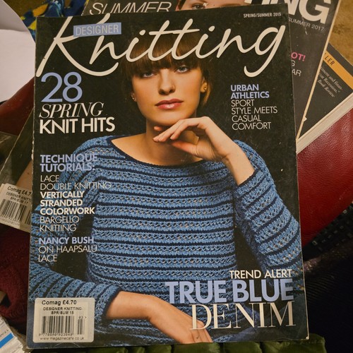 Designer knitting magazine aka - knitting,