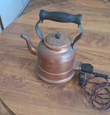 Vintage electric copper kettle - electric,