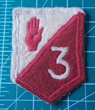 Irish Army 3rd Infantry Wool badge, Irish Defence Forces