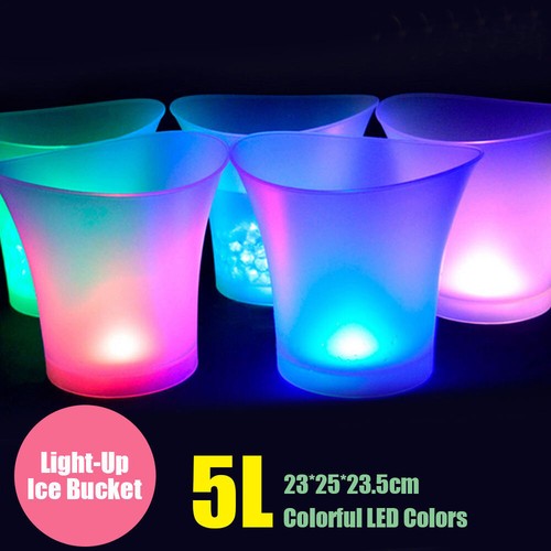 Led ice bucket - led, large