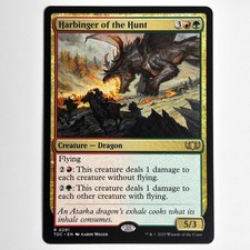 HARBINGER OF THE HUNT MTG TDC - MAGIC THE GATHERING CARD NEW