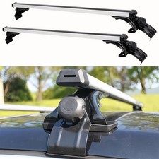 120cm Universal Top Roof Racks Cross Bars Luggage Carriers Lockable Aluminium UK