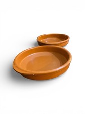 Set of 2 Terracotta Tapas