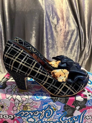 Irregular choice navy gold - irregular,