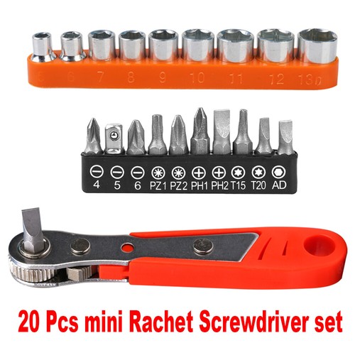20pcs ratcheting right angle - right,