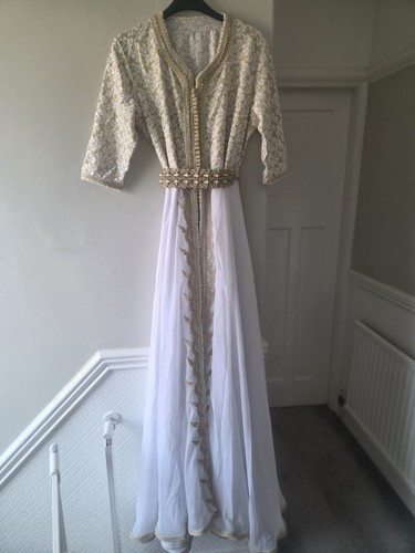 White gold lace moroccan - lace,