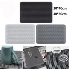 Silicone Sink Drying Mat Heat