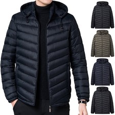 Mens Cotton Down Jacket Winter