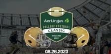 Notre Dame v Navy - Aer Lingus College Football - 2 Tickets - Great Seats!