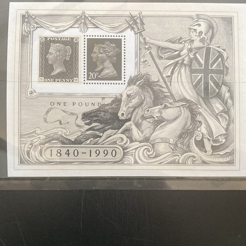 Great britain 1990 penny black - great,