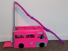 Barbie happy Camper Van Playset, With Collapsible Slide