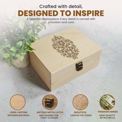 Large wooden boxes plain - wooden, wood