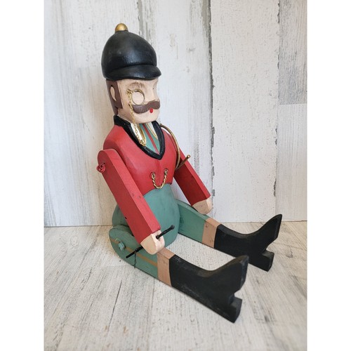 Vintage large wooden - , soldier