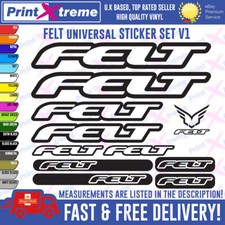 FELT UNIVERSAL Vinyl Decals